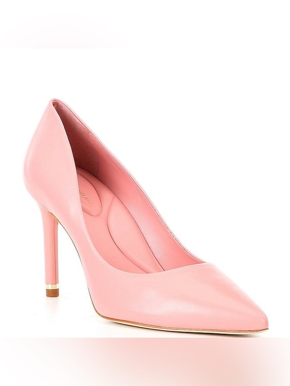 Antonio Melani Kara Pink Salt Leather Pointed Toe Pumps Heels Size 9.5 M